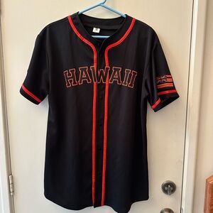 Men’s Hawaii’s finest baseball jersey m medium barely worn
